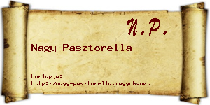 Nagy Pasztorella névjegykártya